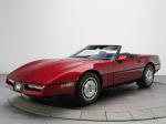 Chevrolet Corvette Convertible 1986 года